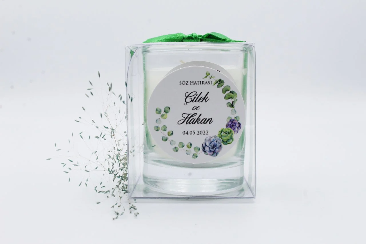 Türkiye Spastik Çocuklar Vakfı - Şeffaf Kutulu Hediyelik Mum