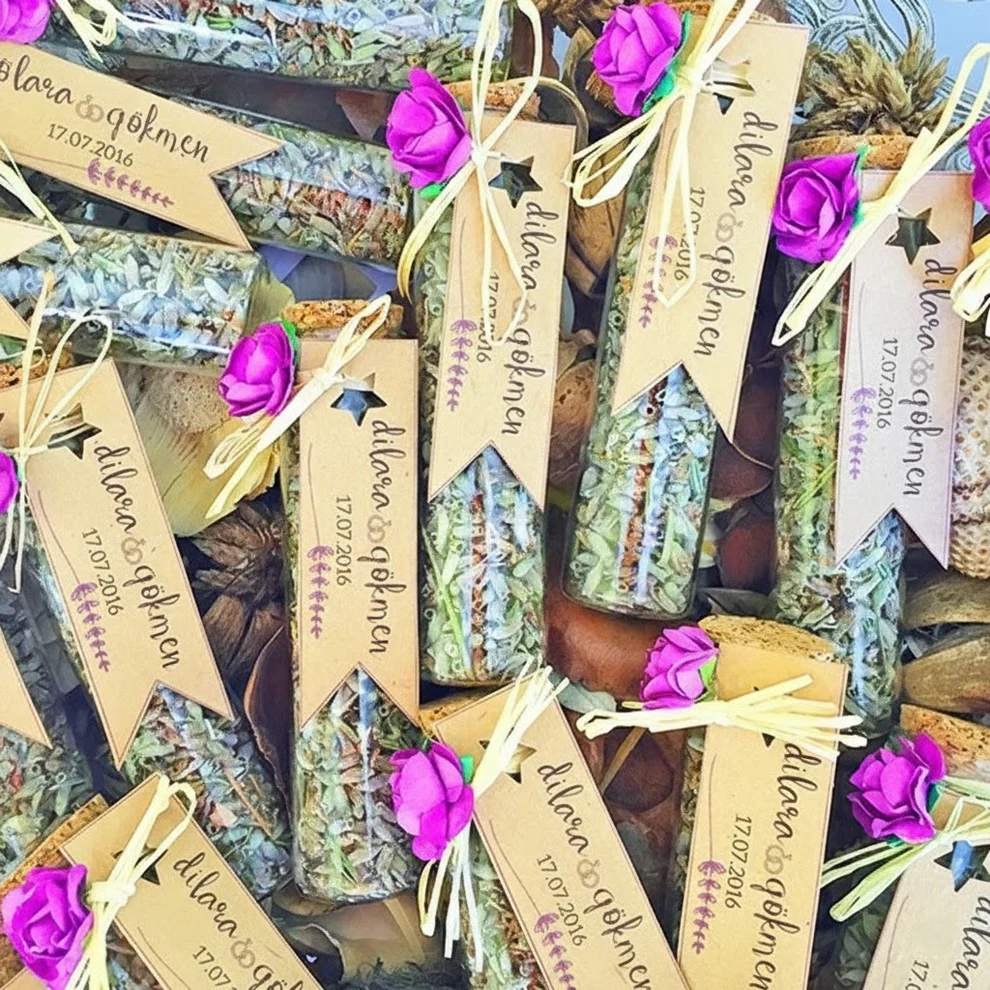 Cutie Fingers - Lavantalı Cam Tüpü