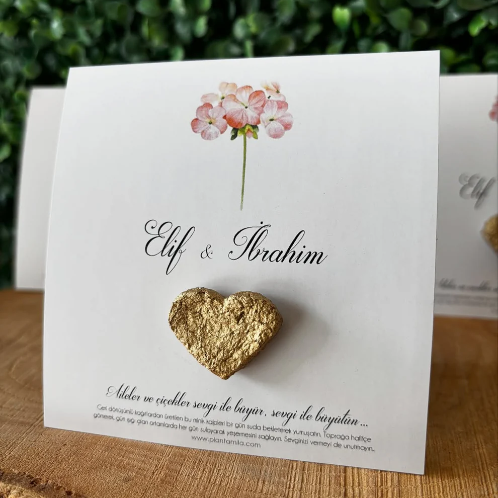 Plantamila - Gold Kalpli Tohum Kartı