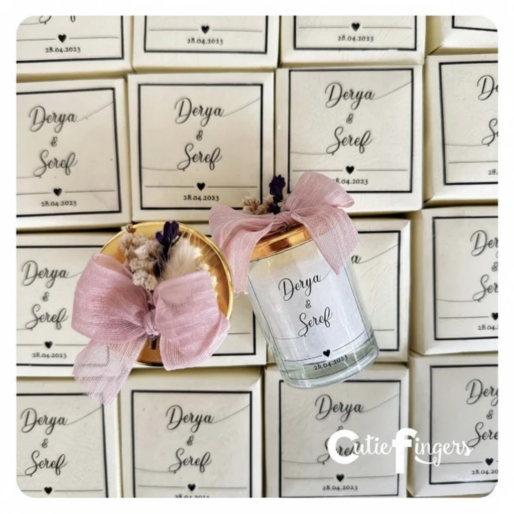 Cutie Fingers - Kutulu Cam Mum