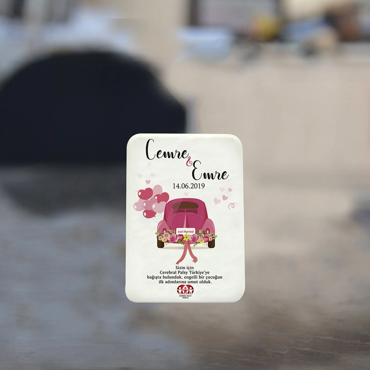 Türkiye Spastik Çocuklar Vakfı - Vosvos Detaylı Plastik Magnet